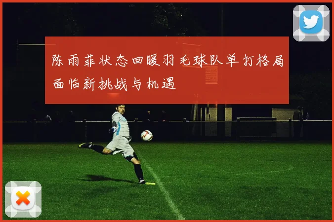 陈雨菲状态回暖羽毛球队单打格局面临新挑战与机遇